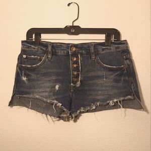 Free People Sz 26 jean shorts